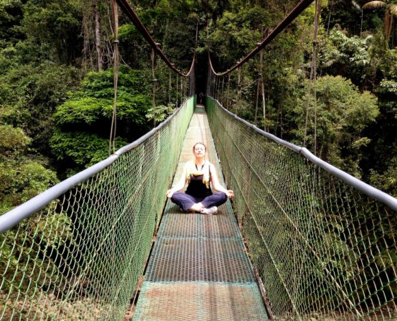 Outdoor adventure, meditation in Costa Rica, travel