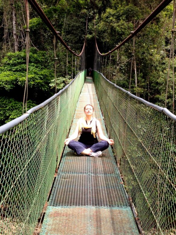 Outdoor adventure, meditation in Costa Rica, travel